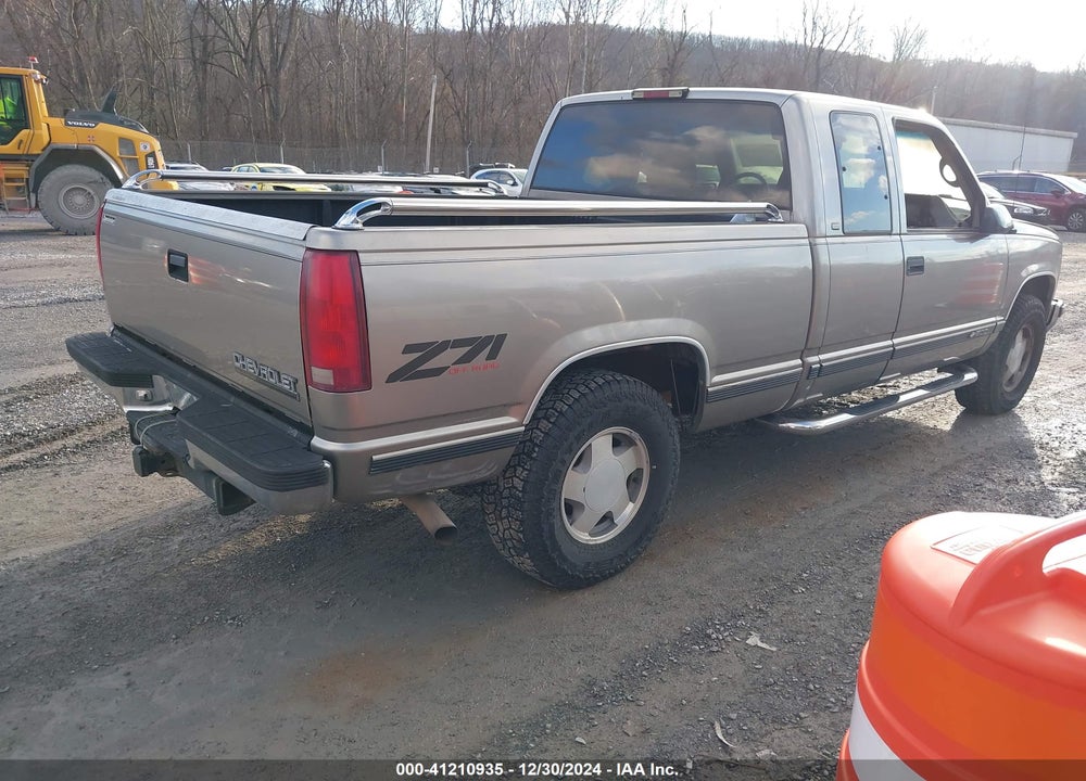 1998 CHEVROLET K1500 FLEETSIDE VIN: 2GCEK19R6W1229027
