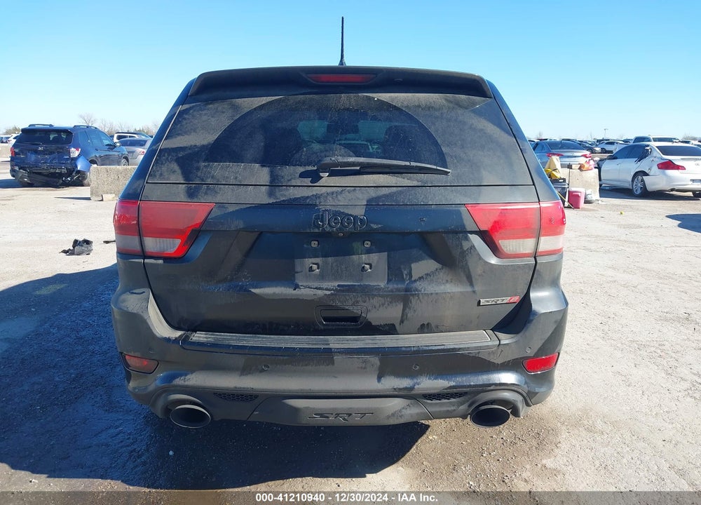 2012 JEEP GRAND CHEROKEE SRT8 VIN: 1C4RJFDJ2CC158997