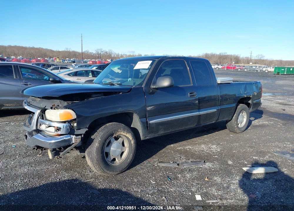 2004 GMC SIERRA 1500 SLE VIN: 2GTEC19T341198132