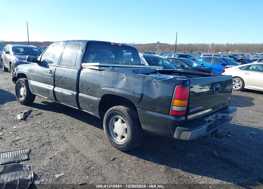 2004 GMC SIERRA 1500 SLE VIN: 2GTEC19T341198132