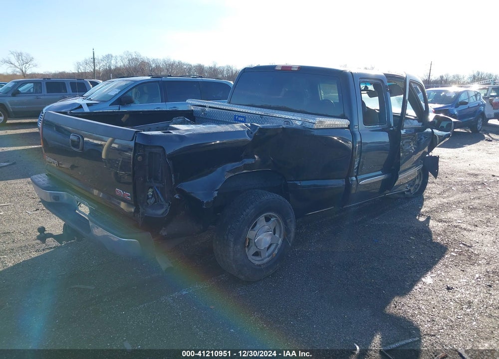 2004 GMC SIERRA 1500 SLE VIN: 2GTEC19T341198132