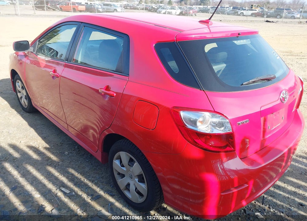 2009 TOYOTA COROLLA MATRIX VIN: 2T1KU40E09C039156