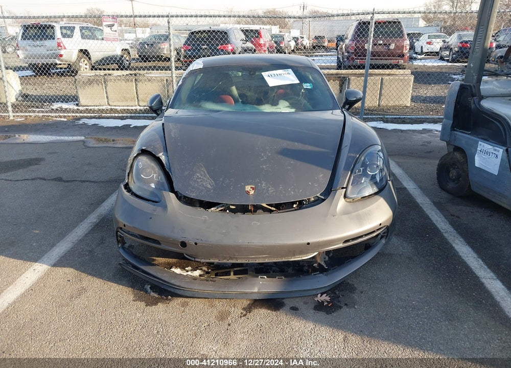 2019 PORSCHE 718 CAYMAN VIN: WP0AA2A80KS260990