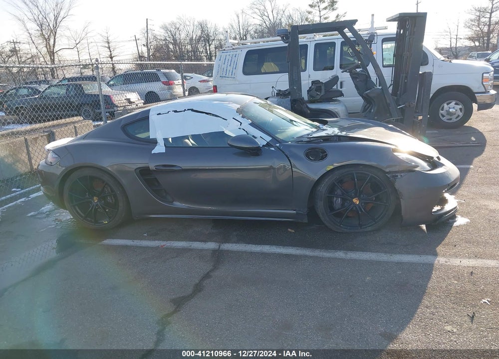 2019 PORSCHE 718 CAYMAN VIN: WP0AA2A80KS260990