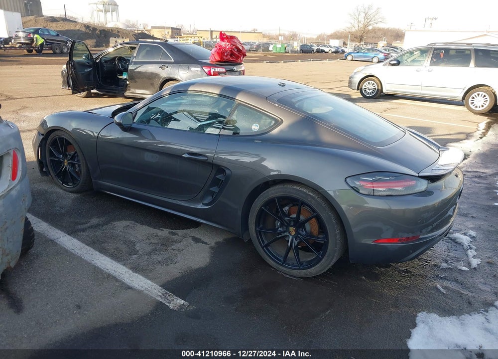 2019 PORSCHE 718 CAYMAN VIN: WP0AA2A80KS260990
