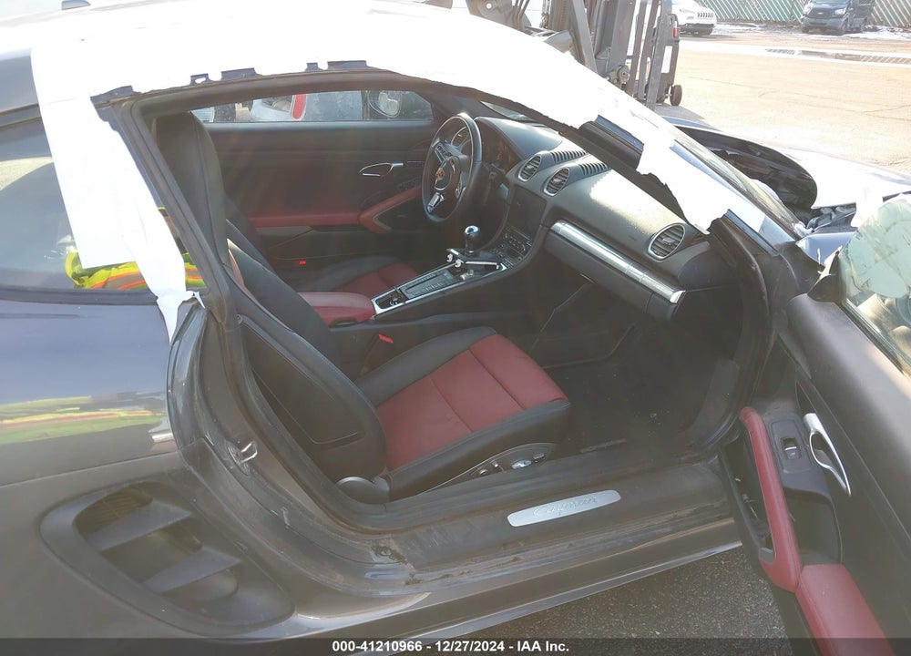 2019 PORSCHE 718 CAYMAN VIN: WP0AA2A80KS260990