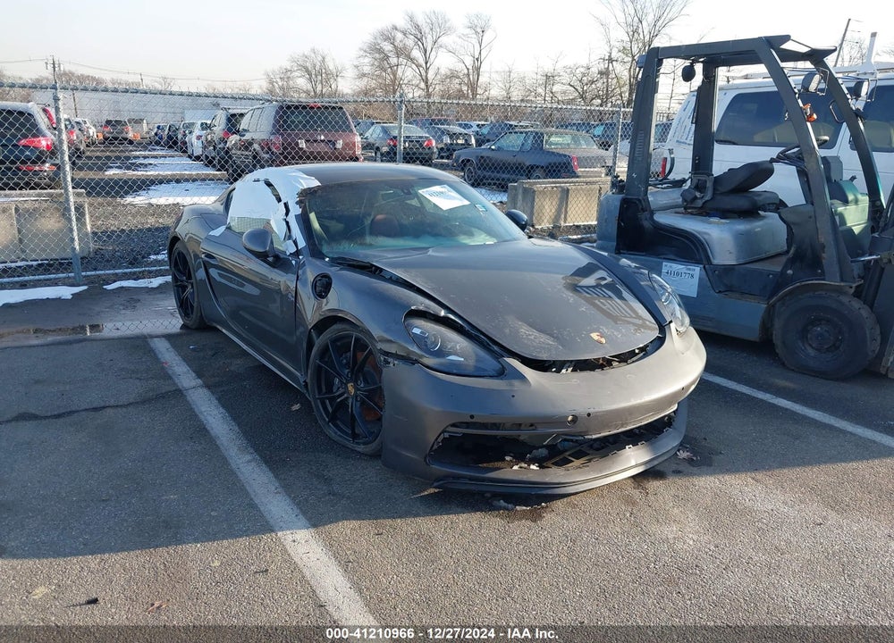 2019 PORSCHE 718 CAYMAN VIN: WP0AA2A80KS260990
