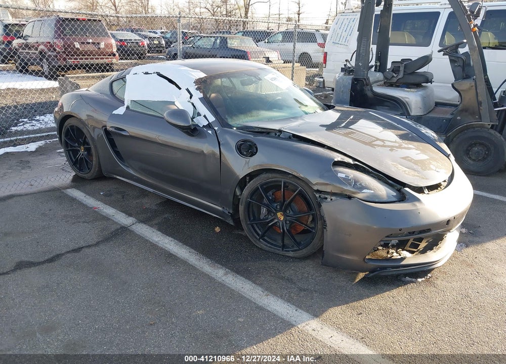 2019 PORSCHE 718 CAYMAN VIN: WP0AA2A80KS260990