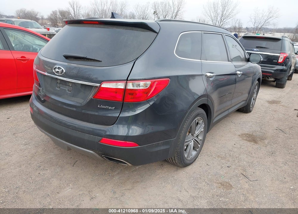 2013 HYUNDAI SANTA FE LIMITED VIN: KM8SR4HF2DU033798