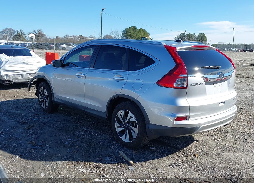 2016 HONDA CR-V TOURING VIN: 5J6RM3H98GL011797