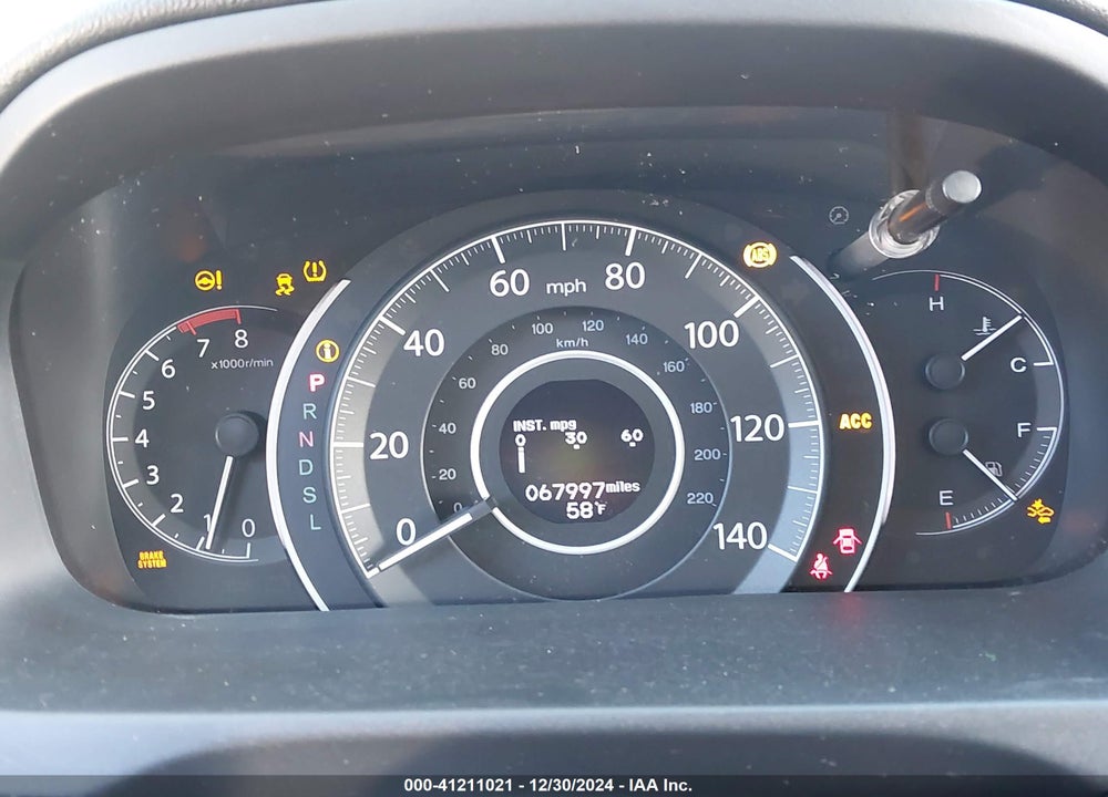 2016 HONDA CR-V TOURING VIN: 5J6RM3H98GL011797