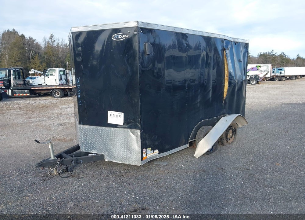 2023 NOVAE CORP 12\' ENCLOSED TRAILER VIN: 5JWY81229PY027090