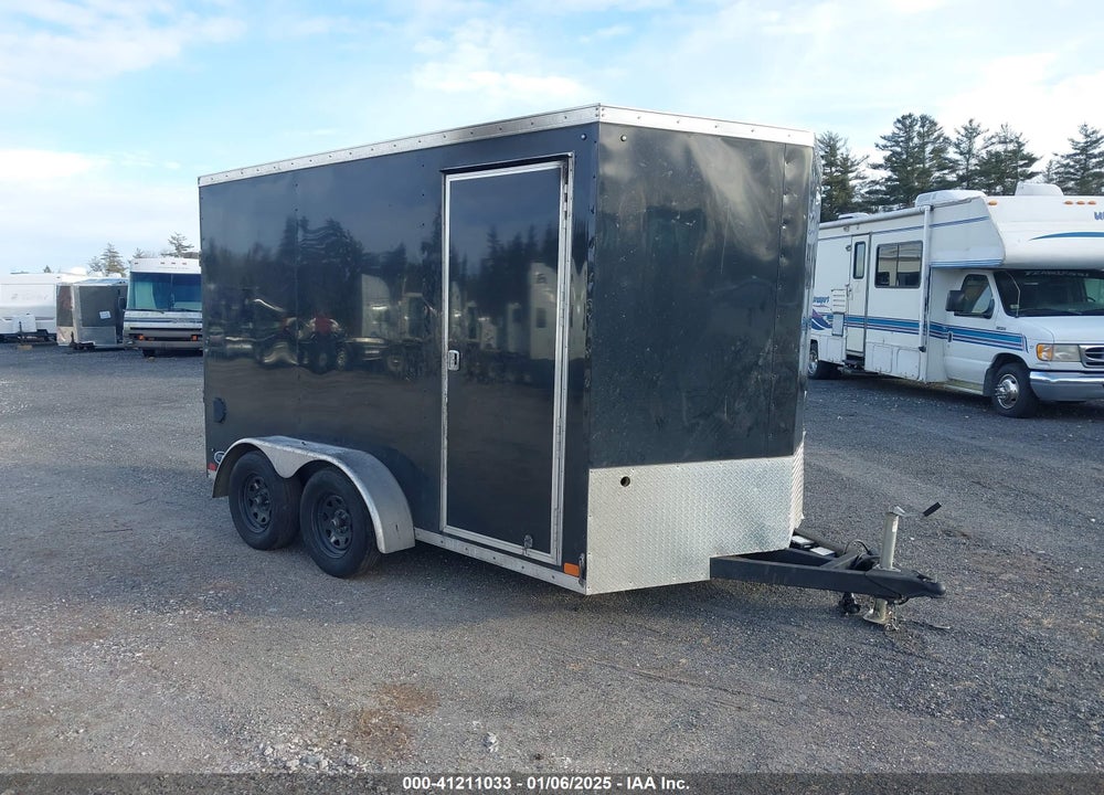 2023 NOVAE CORP 12\' ENCLOSED TRAILER VIN: 5JWY81229PY027090