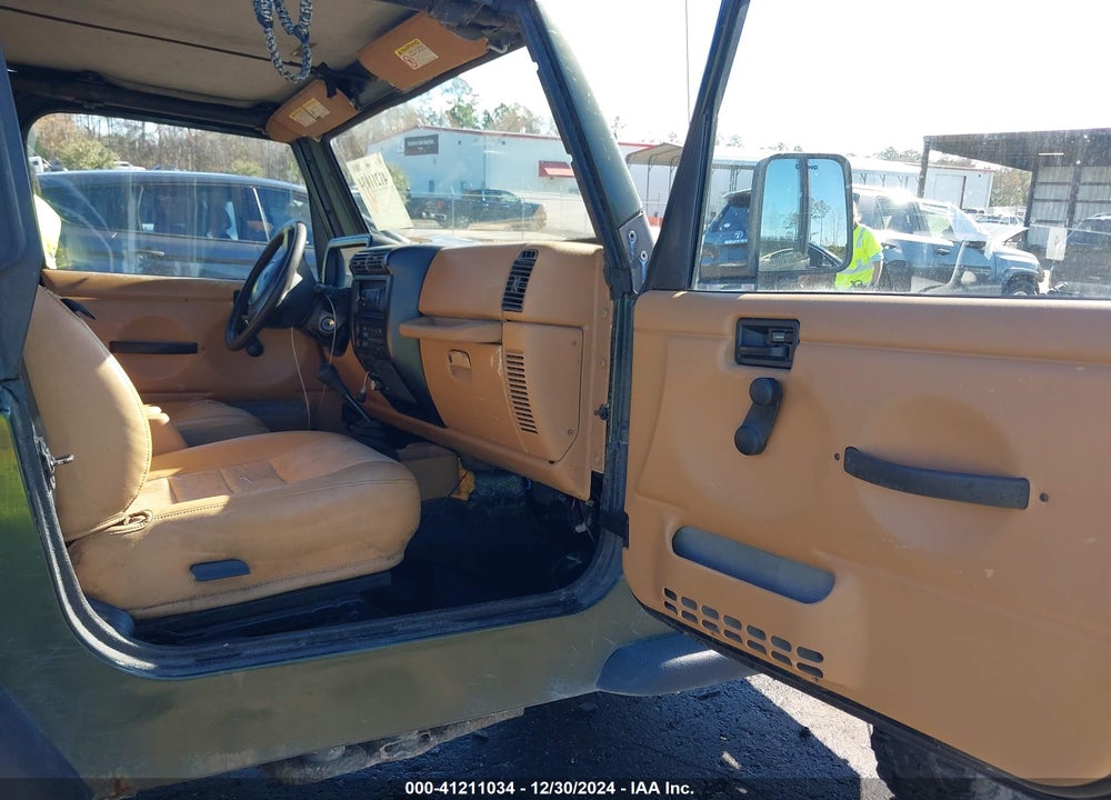 1998 JEEP WRANGLER SE VIN: 1J4FY29P6WP711517