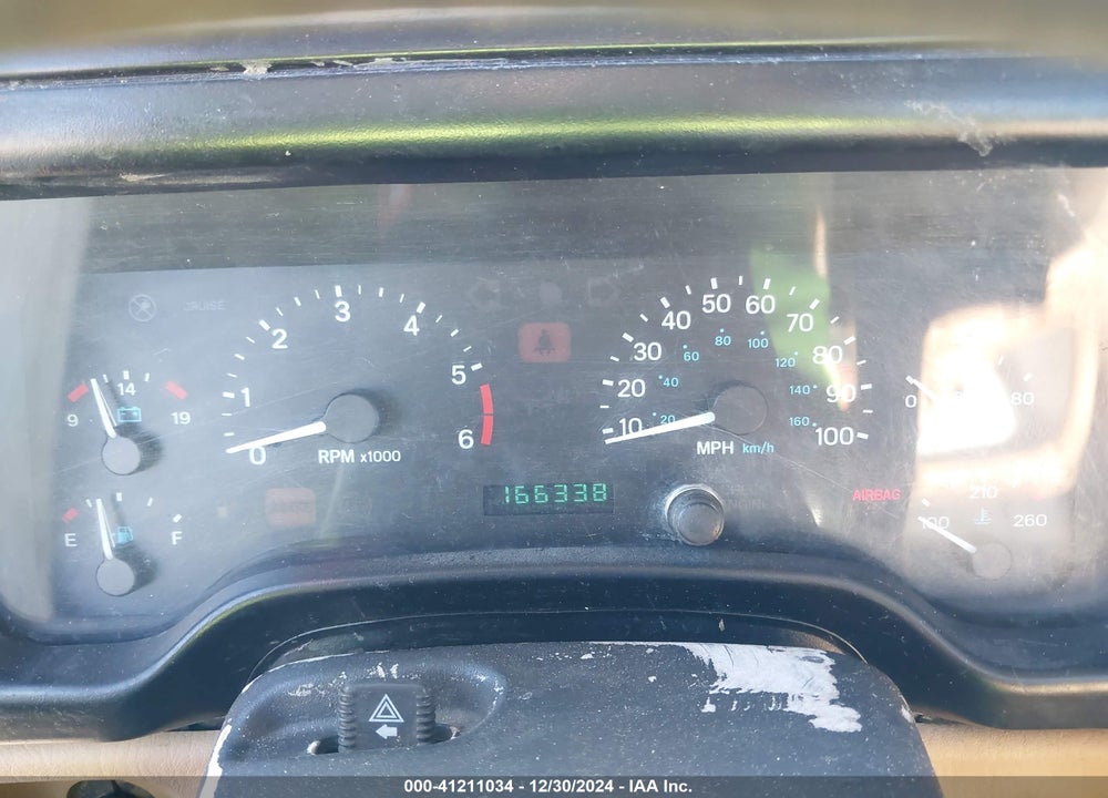 1998 JEEP WRANGLER SE VIN: 1J4FY29P6WP711517