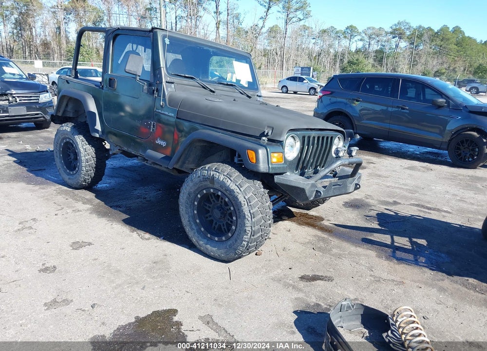 1998 JEEP WRANGLER SE VIN: 1J4FY29P6WP711517