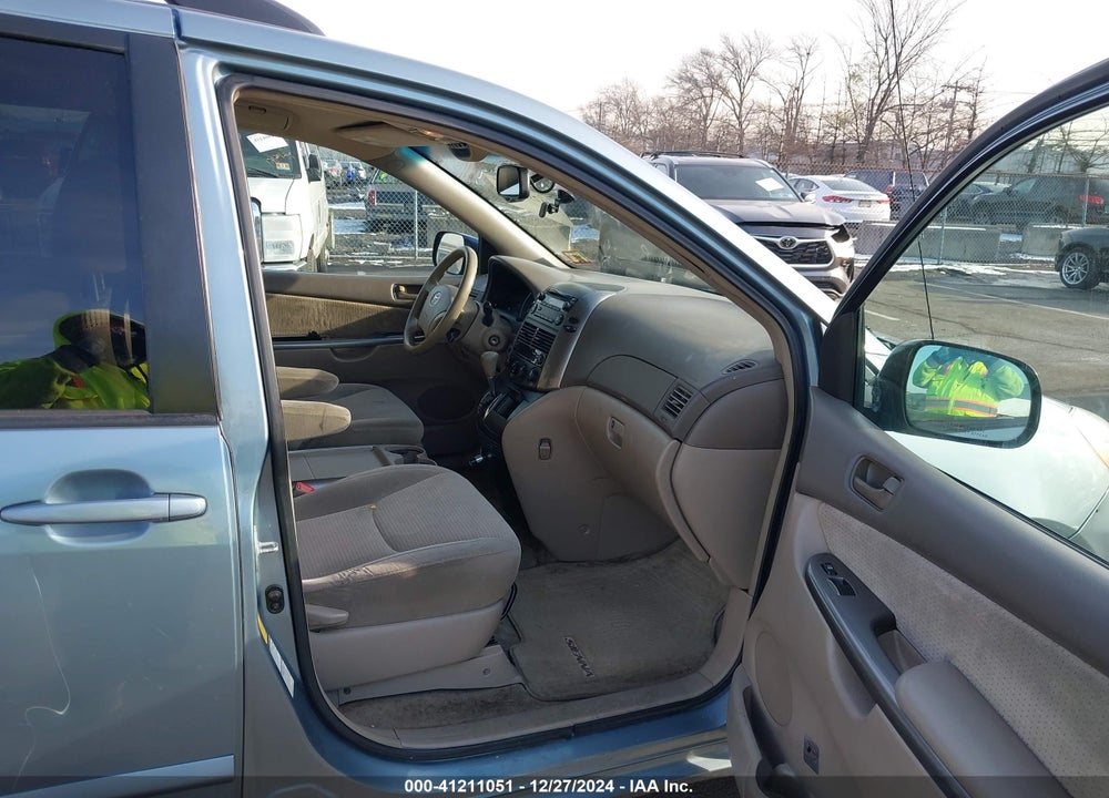 2008 TOYOTA SIENNA LE VIN: 5TDBK23C18S018035