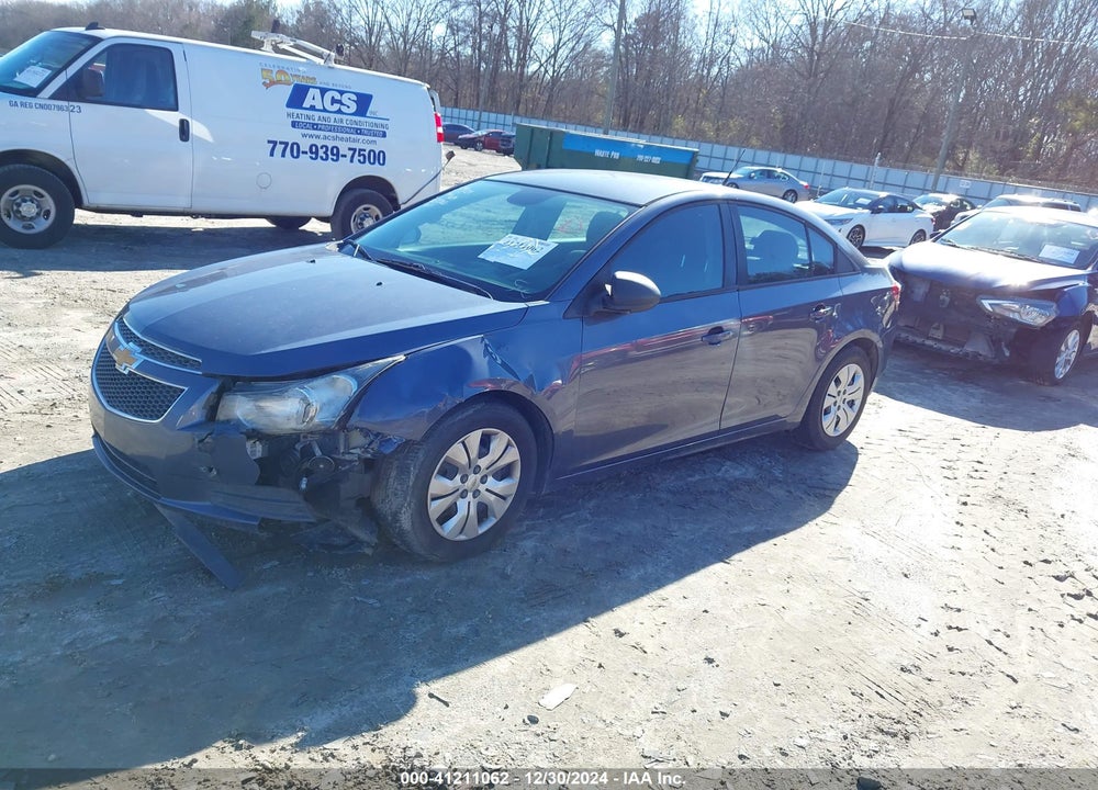 2013 CHEVROLET CRUZE LS AUTO VIN: 1G1PA5SHXD7217766