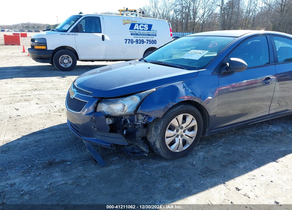 2013 CHEVROLET CRUZE LS AUTO VIN: 1G1PA5SHXD7217766
