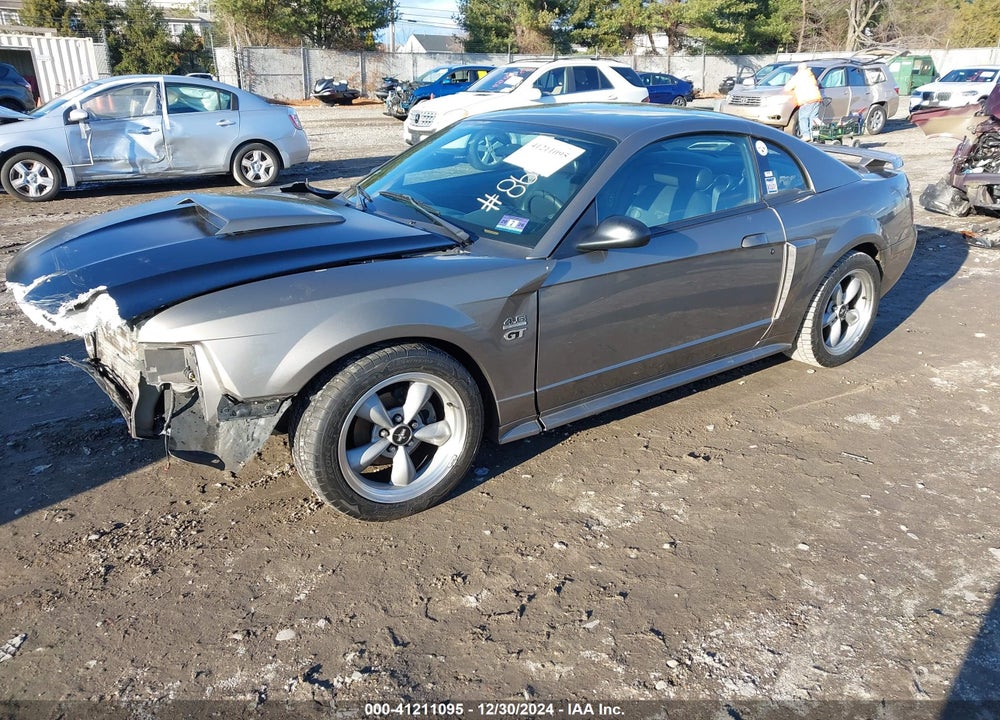 2002 FORD MUSTANG GT VIN: 1FAFP42X32F182760