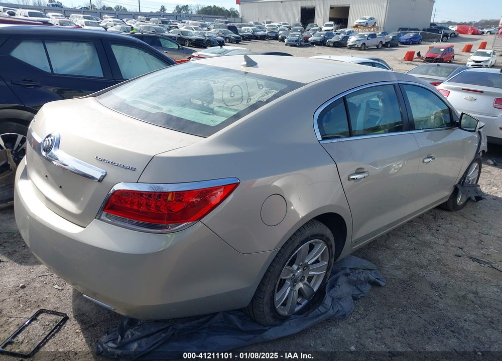 2012 BUICK LACROSSE VIN: 1G4GC5E39CF343974