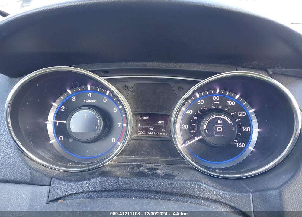 2013 HYUNDAI SONATA VIN: 5NPEB4AC8DH619762
