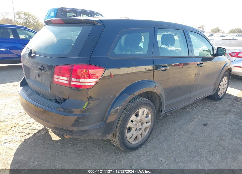 2014 DODGE JOURNEY AMERICAN VALUE PKG VIN: 3C4PDCAB9ET278104