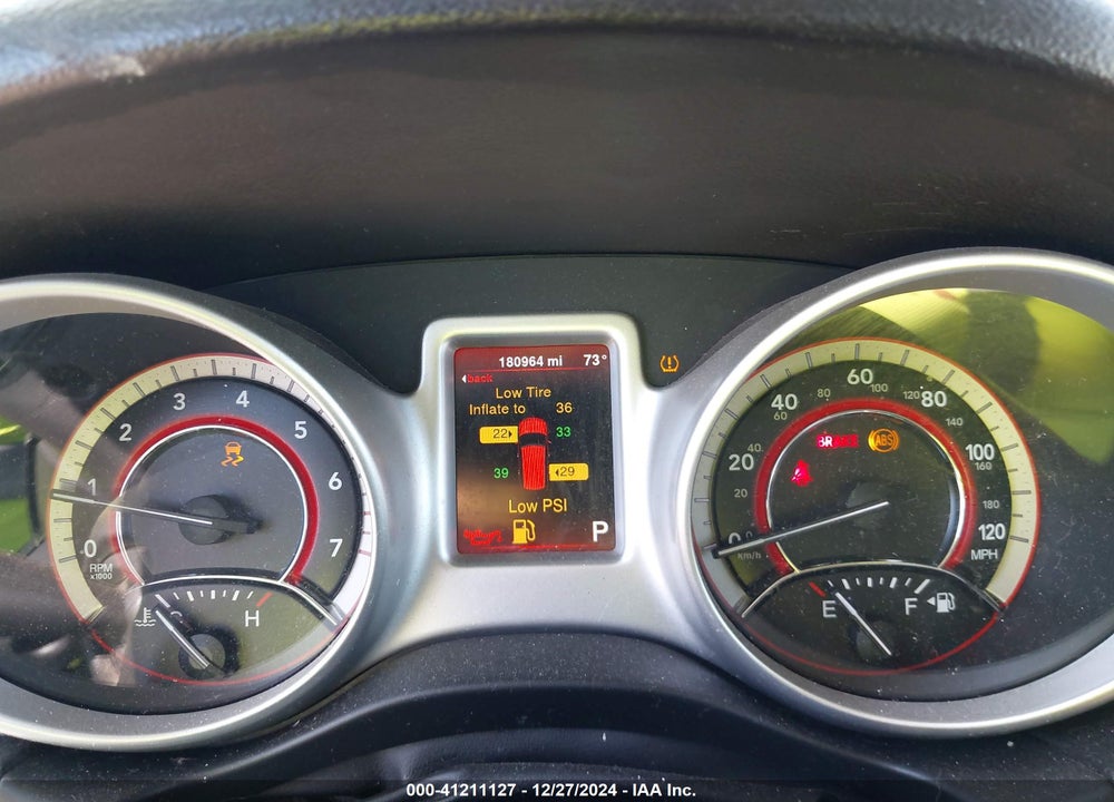 2014 DODGE JOURNEY AMERICAN VALUE PKG VIN: 3C4PDCAB9ET278104