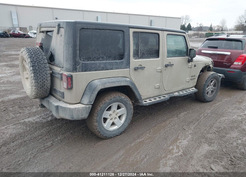 2017 JEEP WRANGLER UNLIMITED SPORT 4X4 VIN: 1C4BJWDG4HL724929