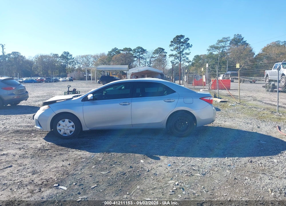 2016 TOYOTA COROLLA VIN: 5YFBURHE8GP498711