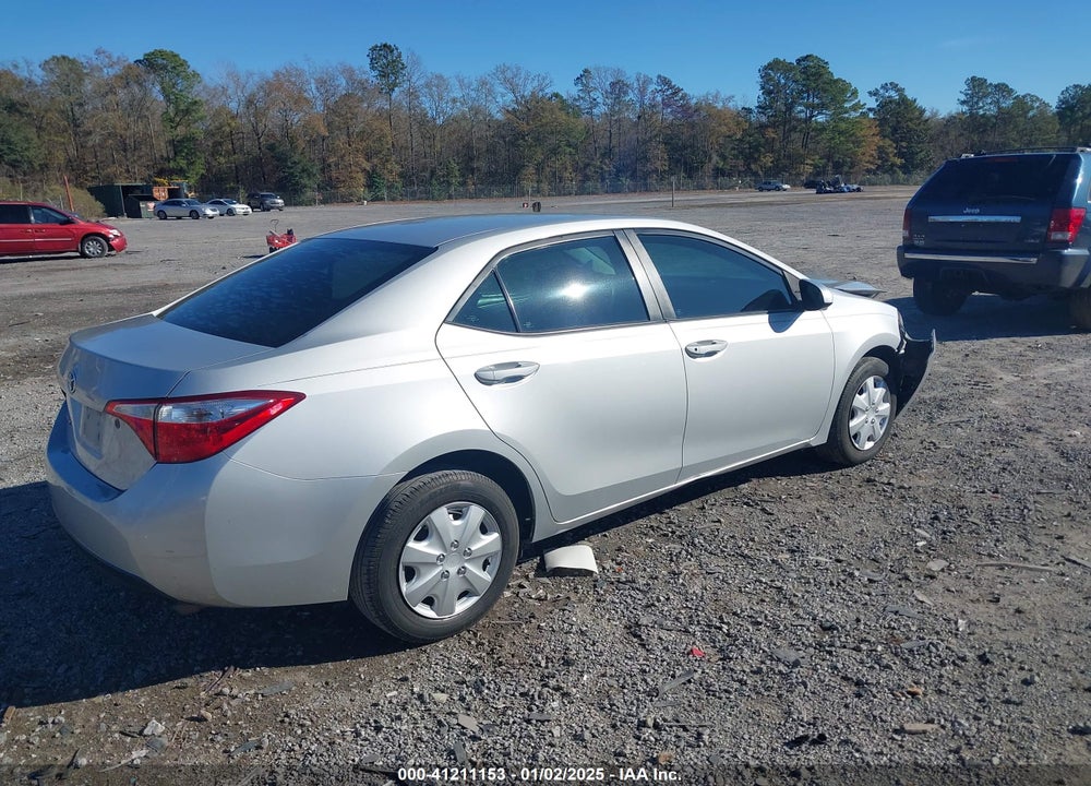 2016 TOYOTA COROLLA VIN: 5YFBURHE8GP498711
