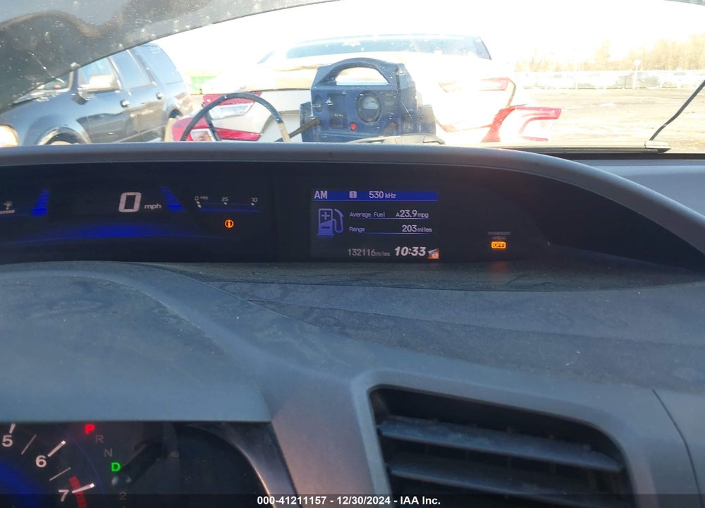 2012 HONDA CIVIC SDN VIN: 2HGFB2F51CH527243