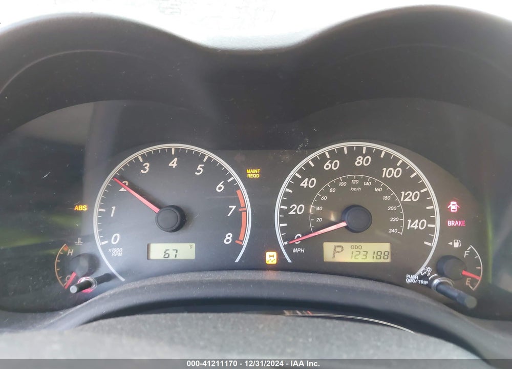 2011 TOYOTA COROLLA VIN: 2T1BU4EE3BC581754
