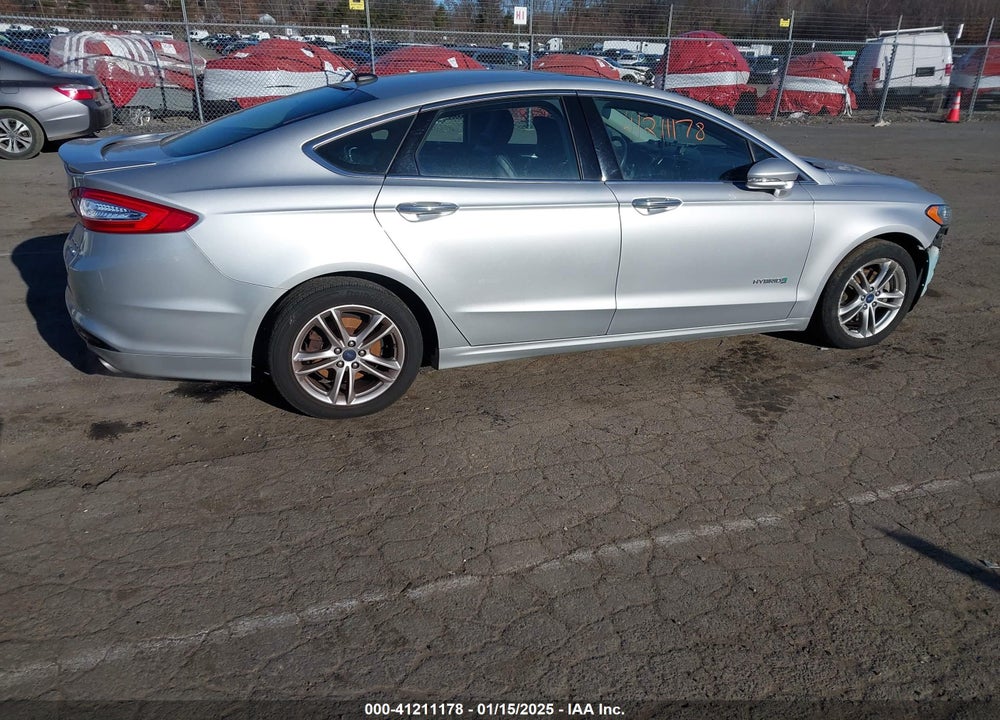 2015 FORD FUSION HYBRID TITANIUM VIN: 3FA6P0RU3FR245918
