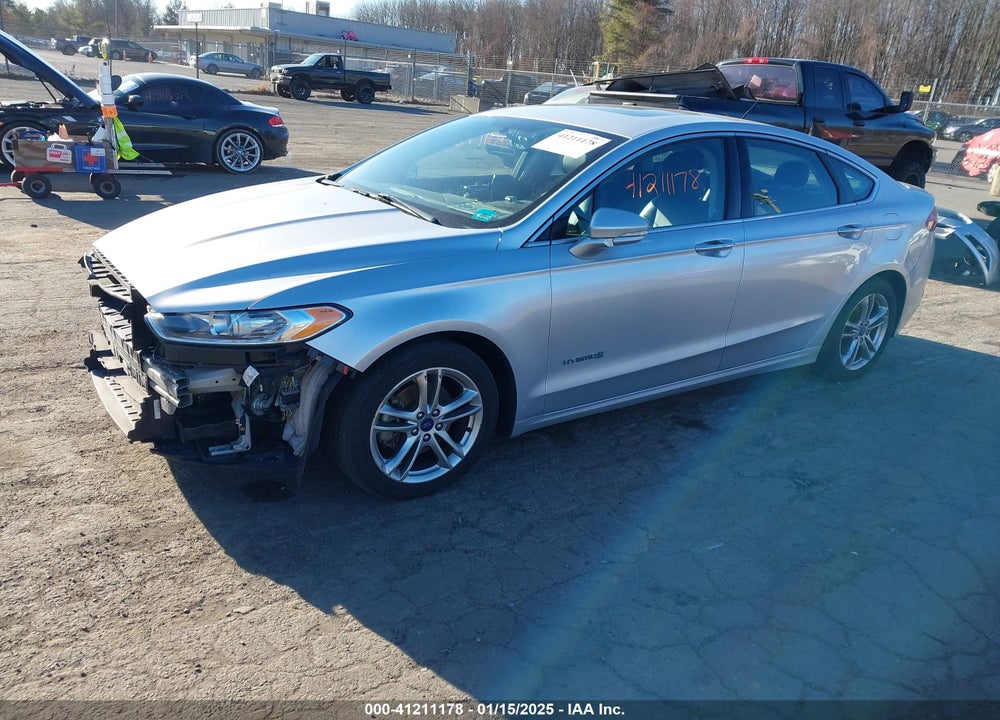 2015 FORD FUSION HYBRID TITANIUM VIN: 3FA6P0RU3FR245918