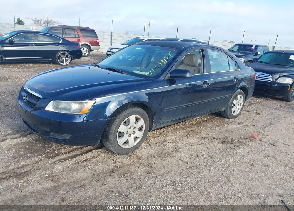 2007 HYUNDAI SONATA GLS VIN: 5NPET46C57H212573