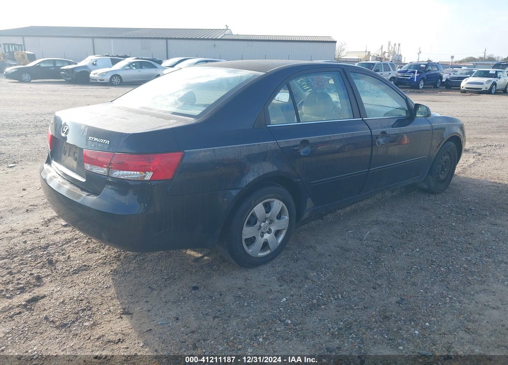 2007 HYUNDAI SONATA GLS VIN: 5NPET46C57H212573