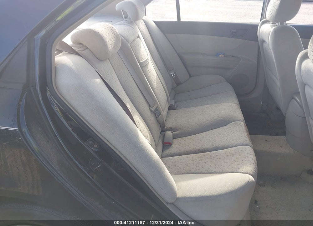 2007 HYUNDAI SONATA GLS VIN: 5NPET46C57H212573