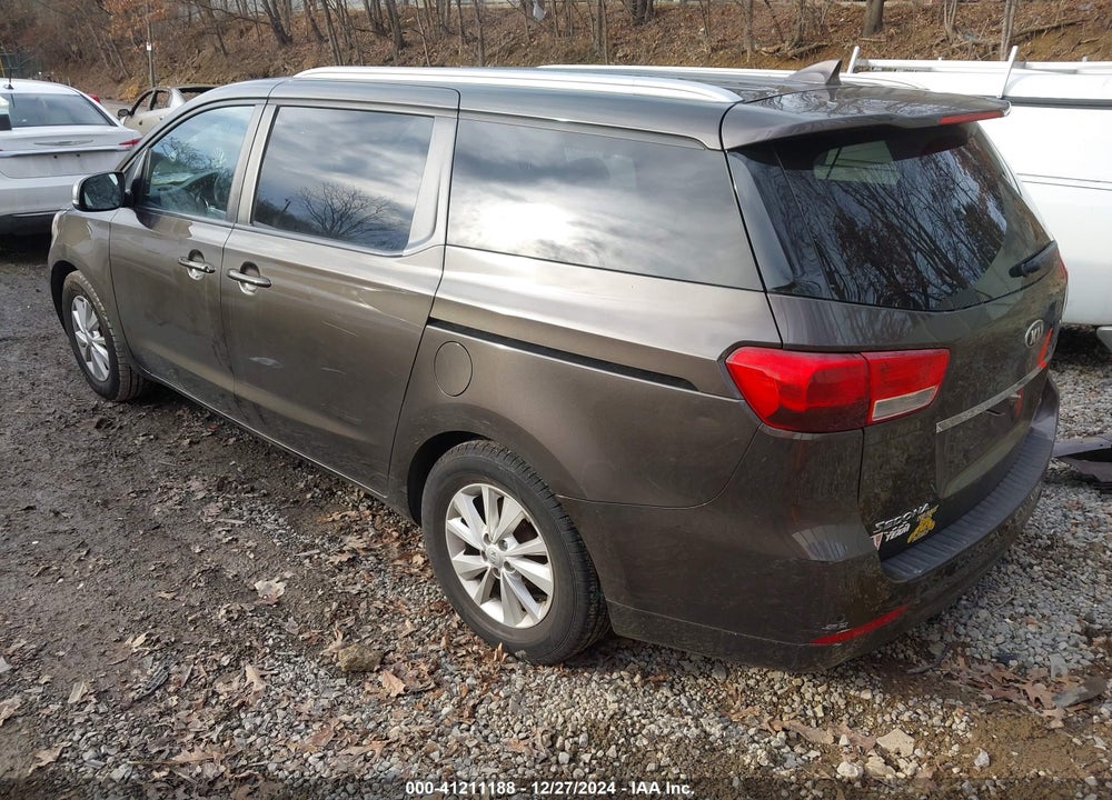 2016 KIA SEDONA LX VIN: KNDMB5C15G6189782