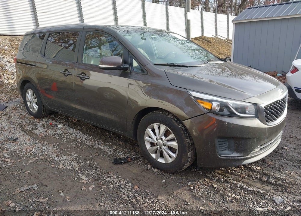 2016 KIA SEDONA LX VIN: KNDMB5C15G6189782