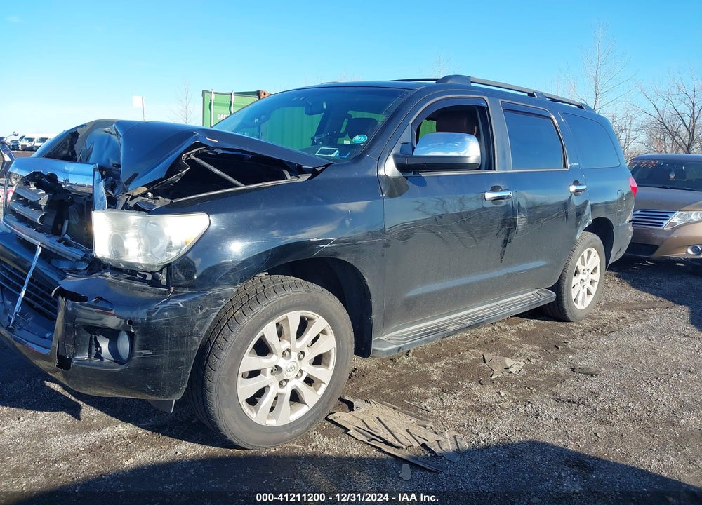 2014 TOYOTA SEQUOIA PLATINUM VIN: 5TDDY5G12ES105701