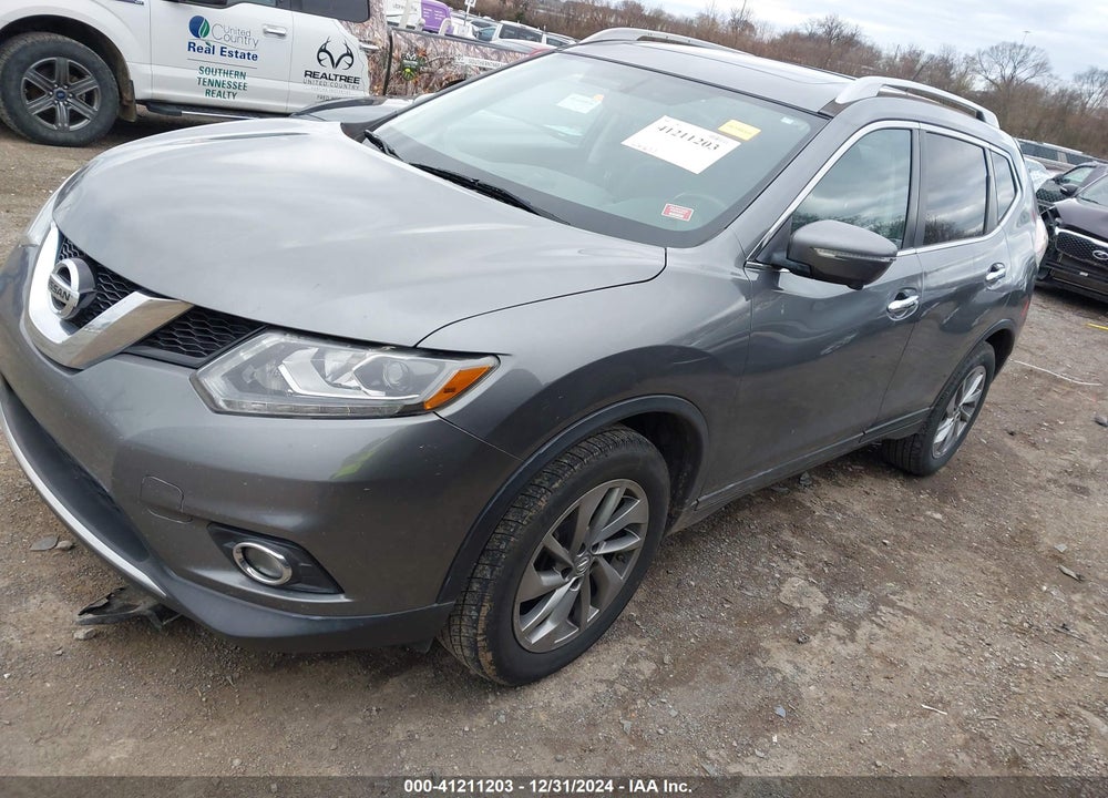 2015 NISSAN ROGUE SL VIN: 5N1AT2MV8FC822626