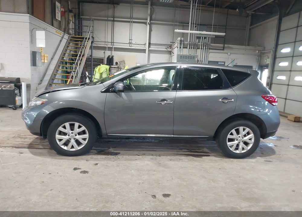 2014 NISSAN MURANO S VIN: JN8AZ1MW8EW510149