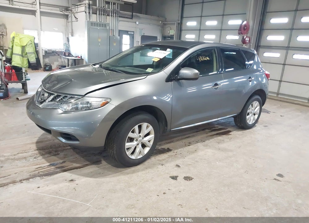 2014 NISSAN MURANO S VIN: JN8AZ1MW8EW510149