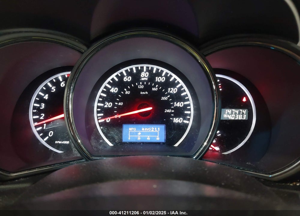 2014 NISSAN MURANO S VIN: JN8AZ1MW8EW510149