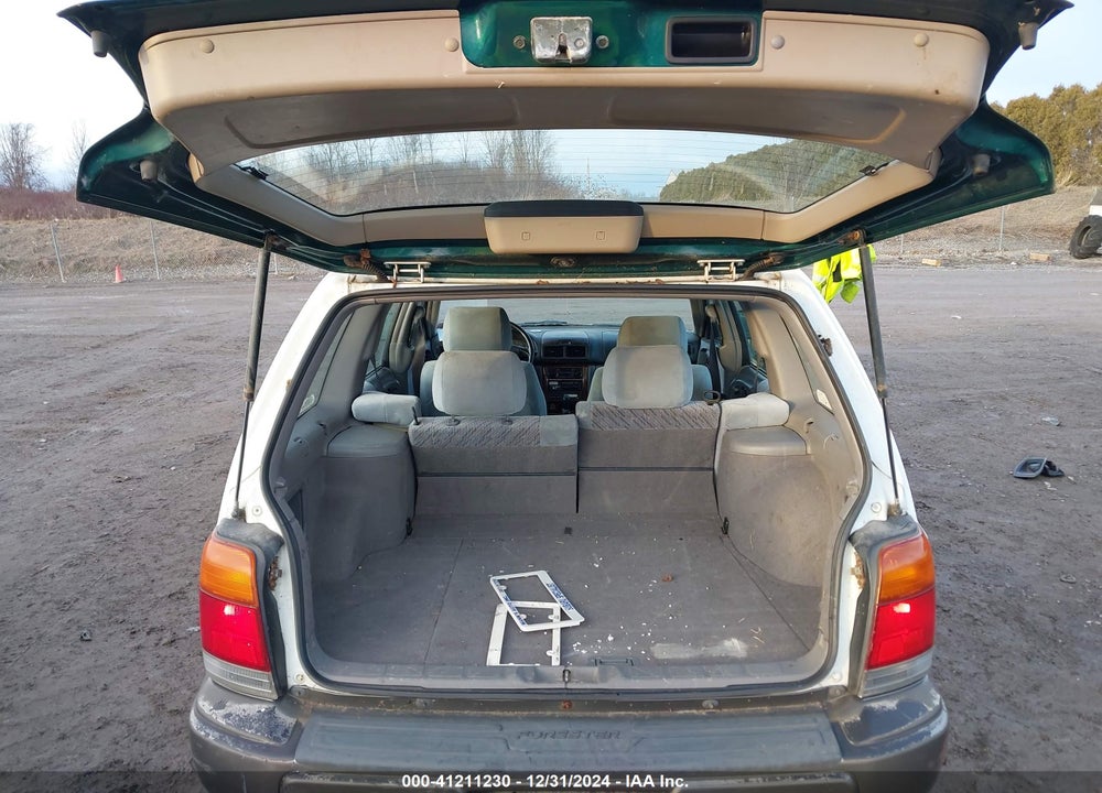 1999 SUBARU FORESTER S VIN: JF1SF6555XG730153