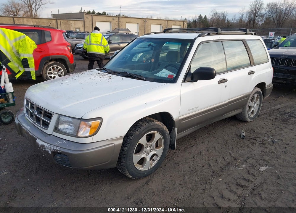 1999 SUBARU FORESTER S VIN: JF1SF6555XG730153