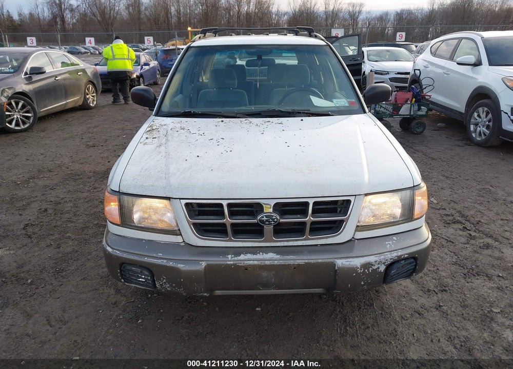 1999 SUBARU FORESTER S VIN: JF1SF6555XG730153