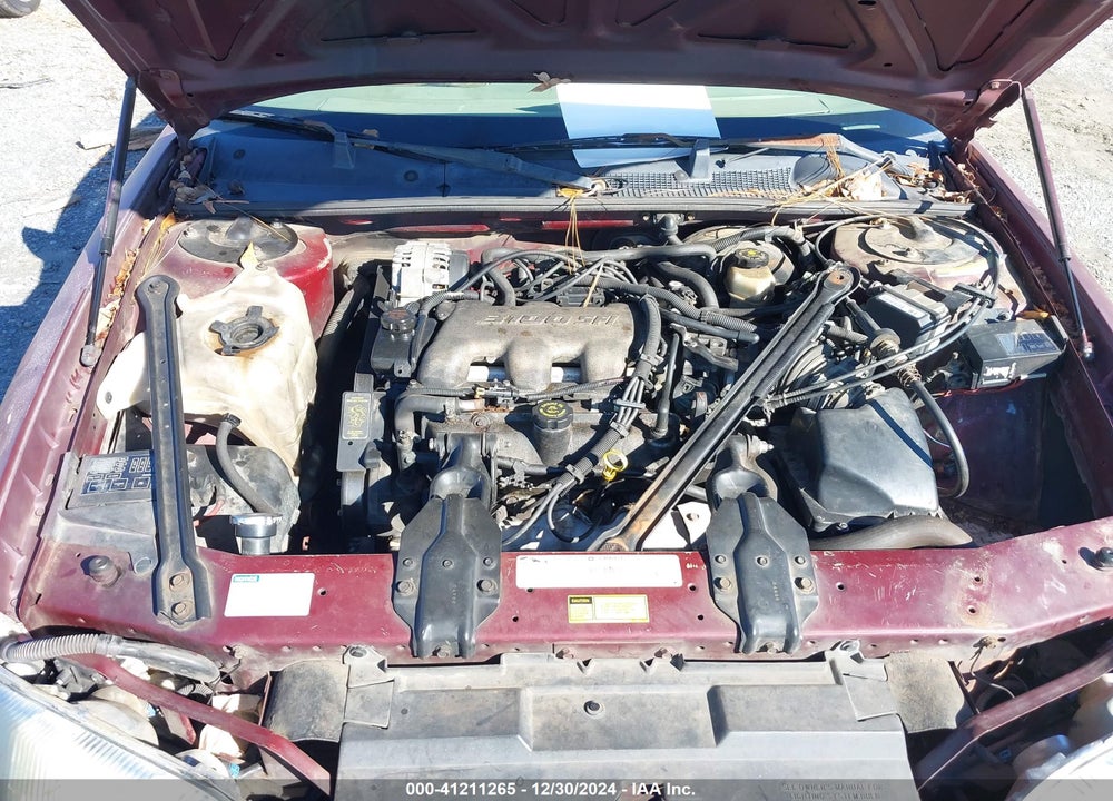 2000 CHEVROLET LUMINA VIN: 2G1WL52J4Y1276629