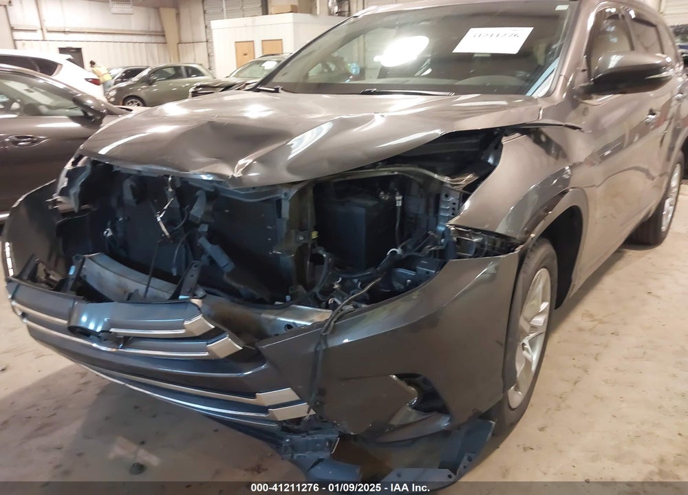 2017 TOYOTA HIGHLANDER LIMITED VIN: 5TDYZRFH6HS234162